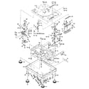 Technics SL-1200MK5PP cabinet parts diagram
