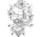 Technics SL-1210M5GPP cabinet parts diagram