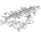 Genie G2500 rail assy diagram