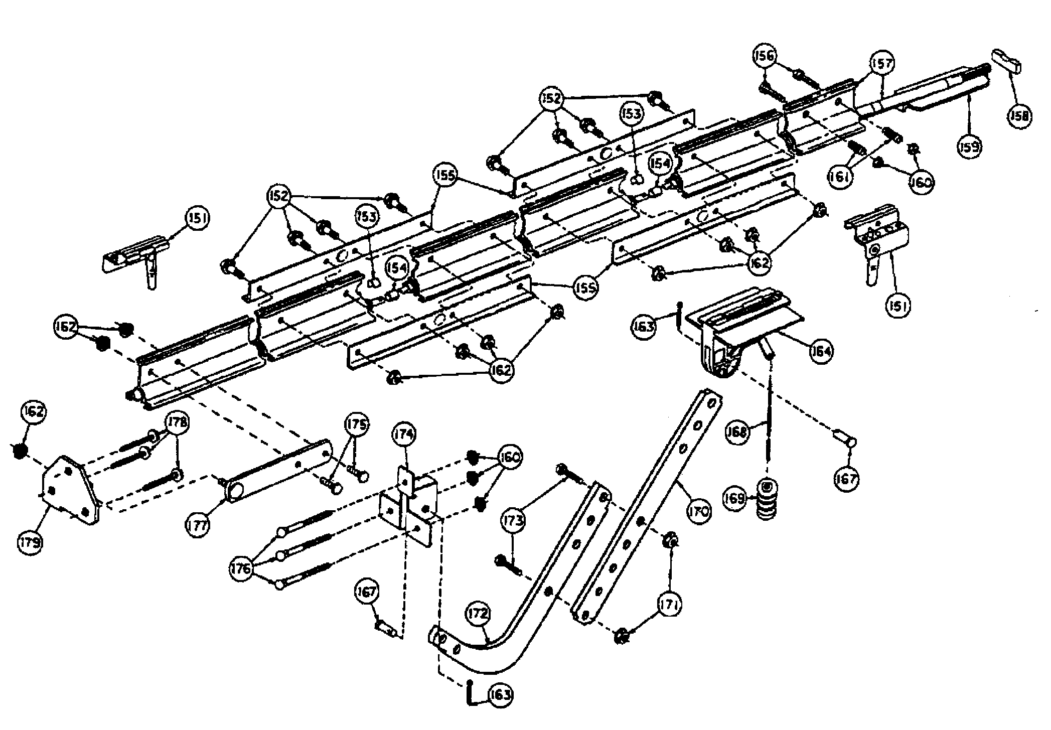 Rail assy