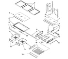 Dacor EF36IWFSS shelf parts diagram