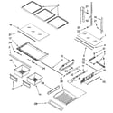 Dacor EF36IWFSS shelf parts diagram