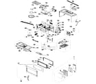 Kenmore 40185044110 cabinet parts diagram