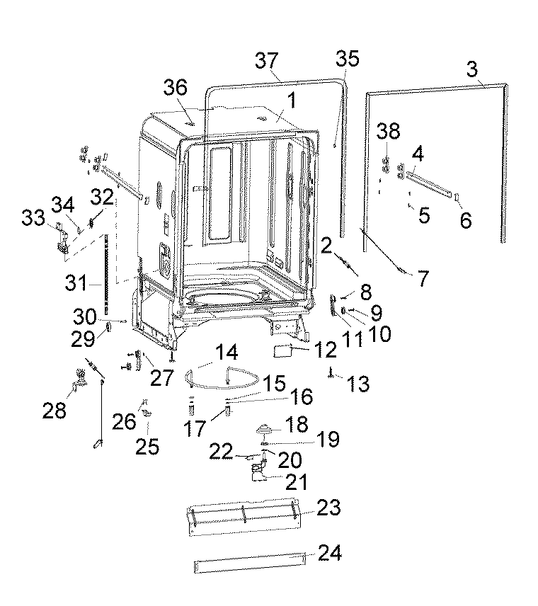 Cabinet assy