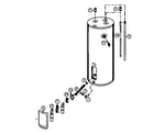 Kenmore 153312420 water heater diagram