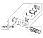 Samsung WF410ANW/XAA-00 control panel diagram