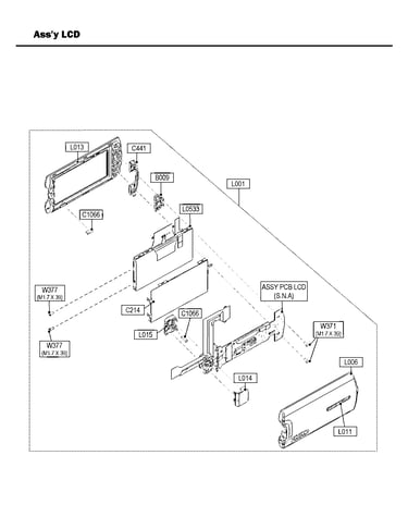 Lcd assy
