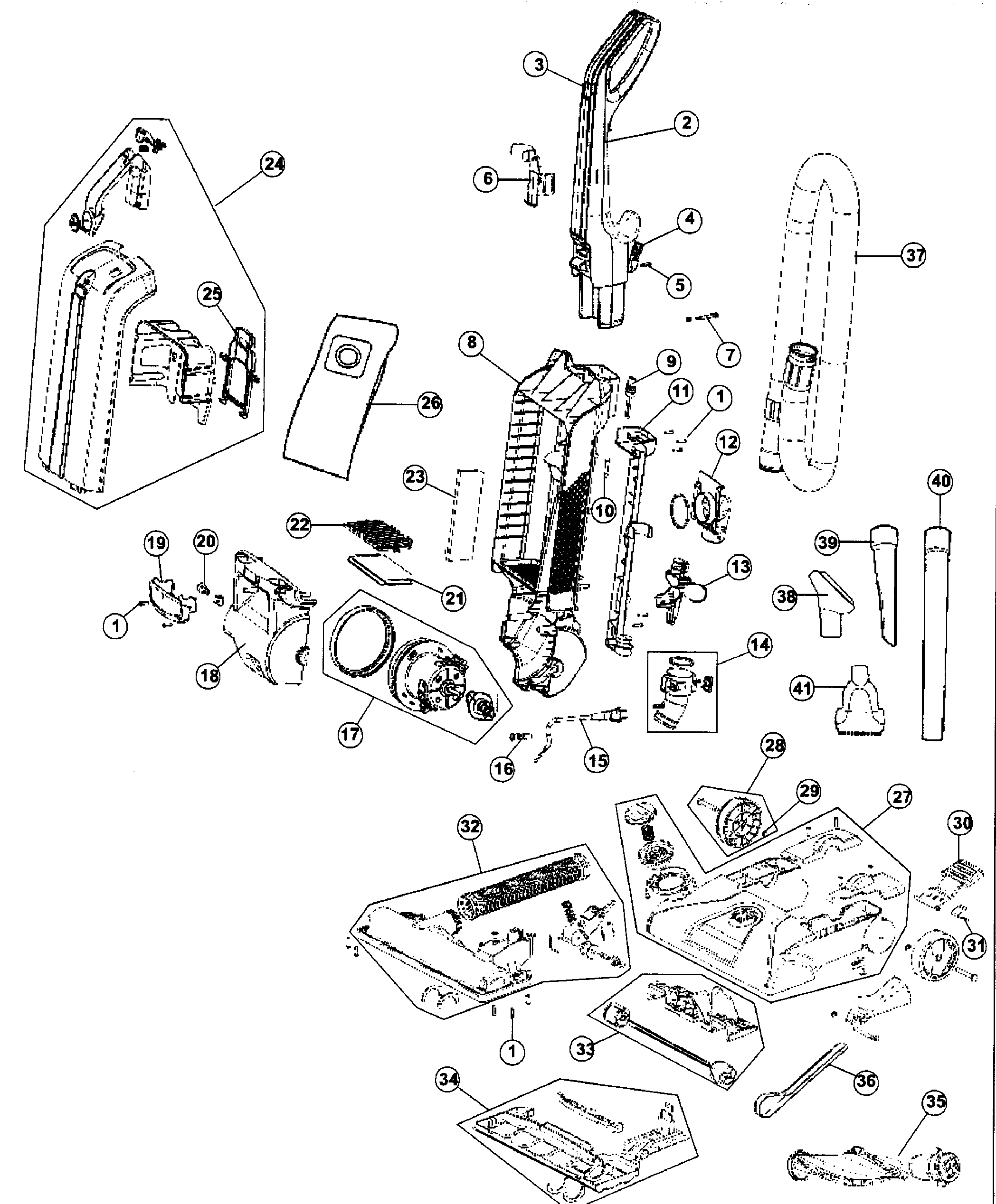 Vacuum parts