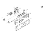 Bosch SRX53C15UC/01 front panel diagram