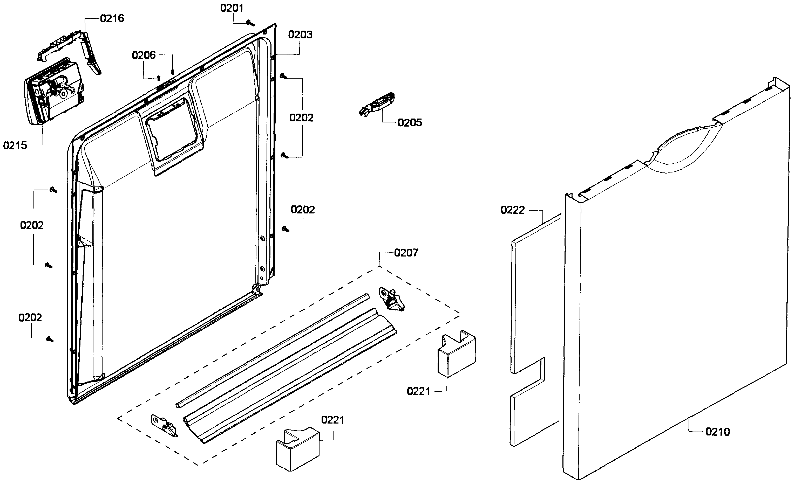Door assy