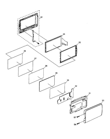 Lcd assy