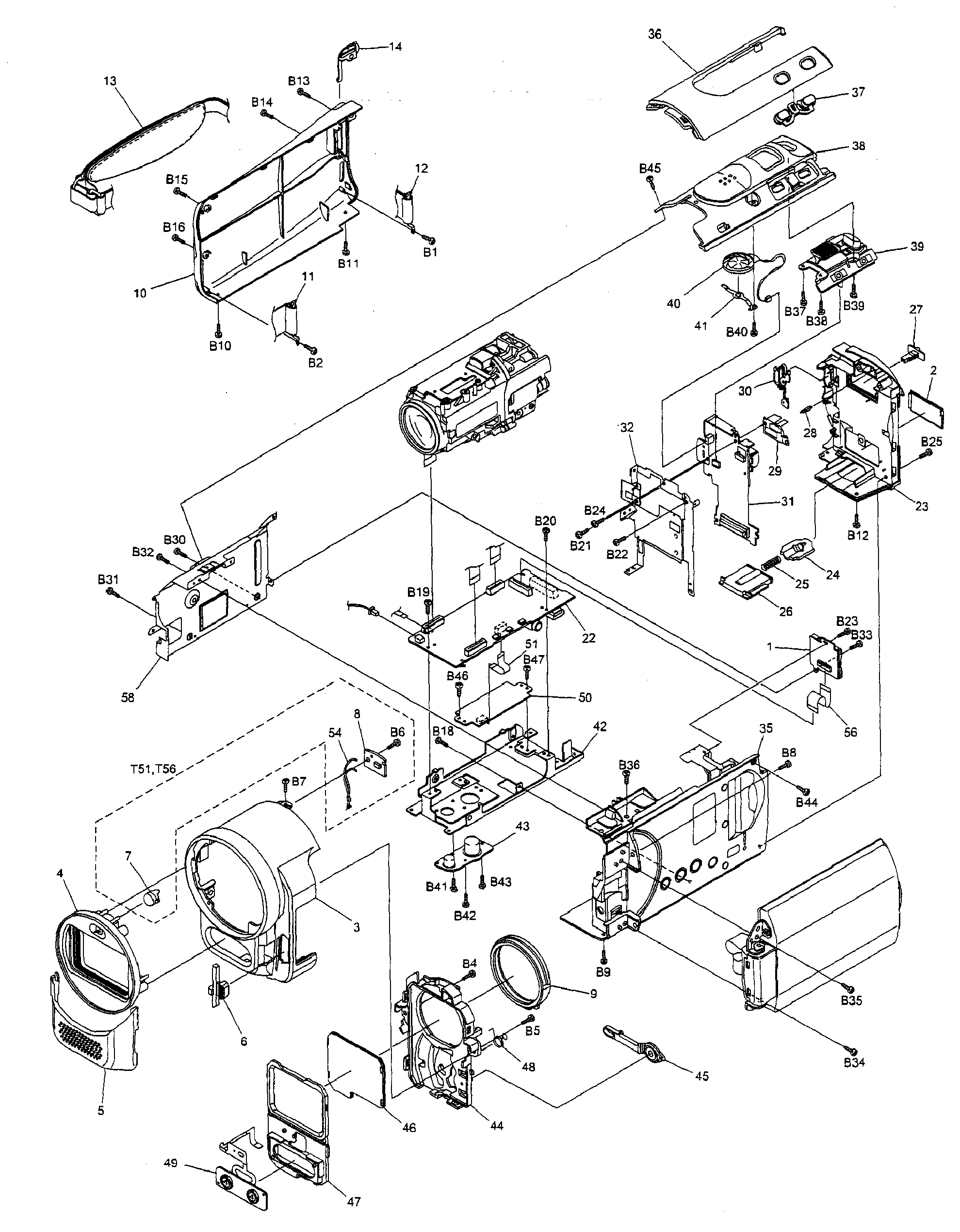 Frame assy