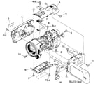 Canon HFS20 frame assy diagram