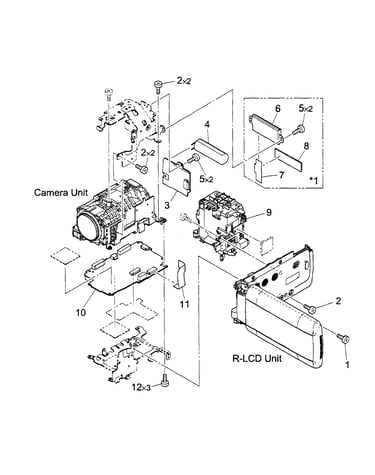 Rear assy