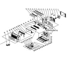 Gree PTAC-GAA12AB-D cabinet parts diagram