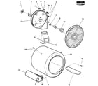 Fisher & Paykel DG60FA27AW2-96979 drum diagram
