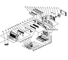 Gree PTAC-GAA15AB-P cabinet parts diagram