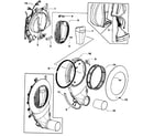 Fisher & Paykel DE62T27CW2-96168-A outlet duct diagram