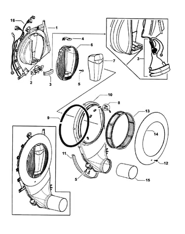 Outlet duct
