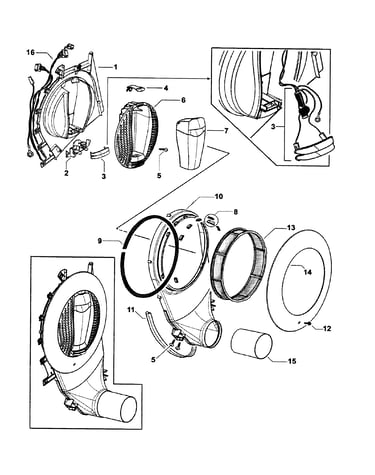 Outlet duct