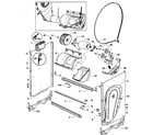Fisher & Paykel DG62T27CW2-96170-A motor assy diagram