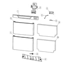 Fisher & Paykel DD24DCB6V2-88609-A front panel diagram
