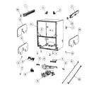 Fisher & Paykel DD24DCB6V2-88609-A cabinet diagram