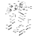 Bosch B26FT70SNS/01 ice maker diagram