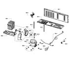 Bosch B26FT70SNS/01 compressor diagram