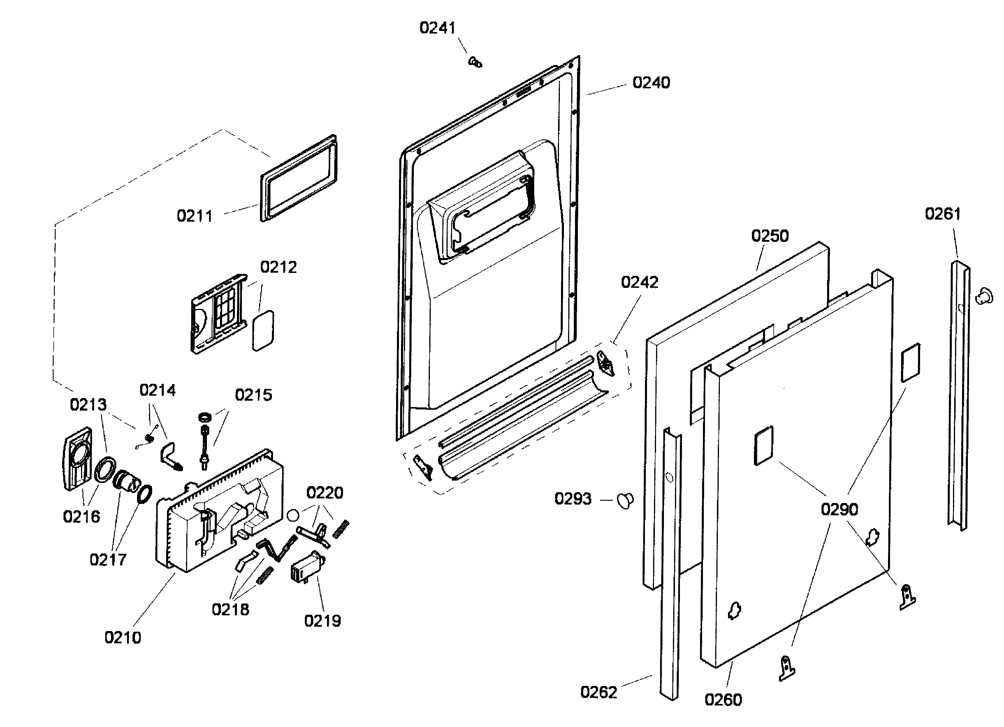 Door assy