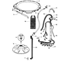 Fisher & Paykel WL42T26CW1-96176B agitator diagram