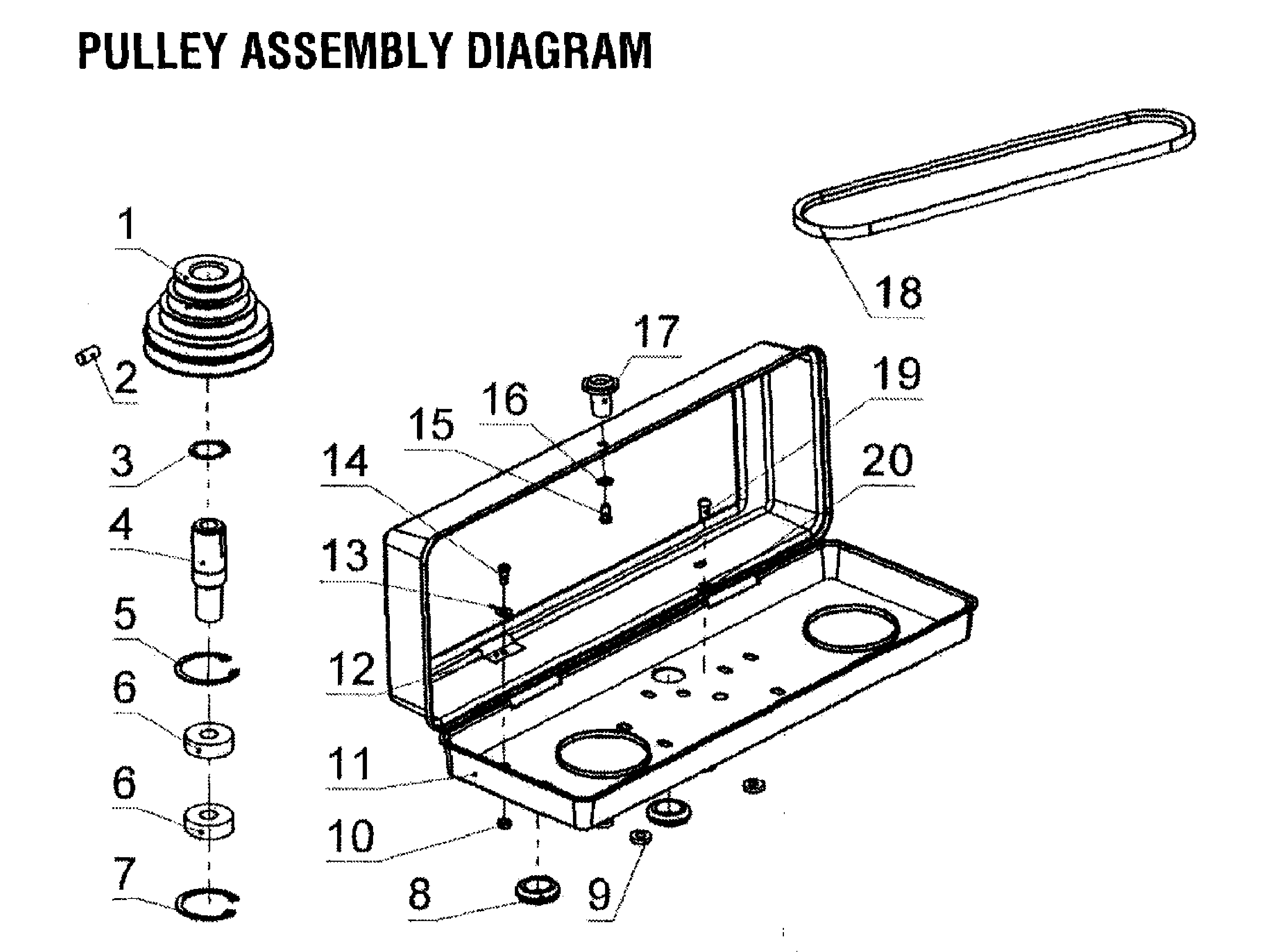 PULLEY ASSY