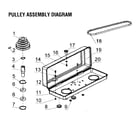 Steele SP-PB208 pulley assy diagram