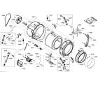 Bosch WFVC844PUC/26 drum diagram