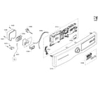 Bosch WTVC533CUS/11 front panel diagram