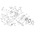 Bosch WTVC853PUC/09 heater assy diagram