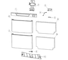 Fisher & Paykel DD24DCW6V2-88604-A front panels diagram