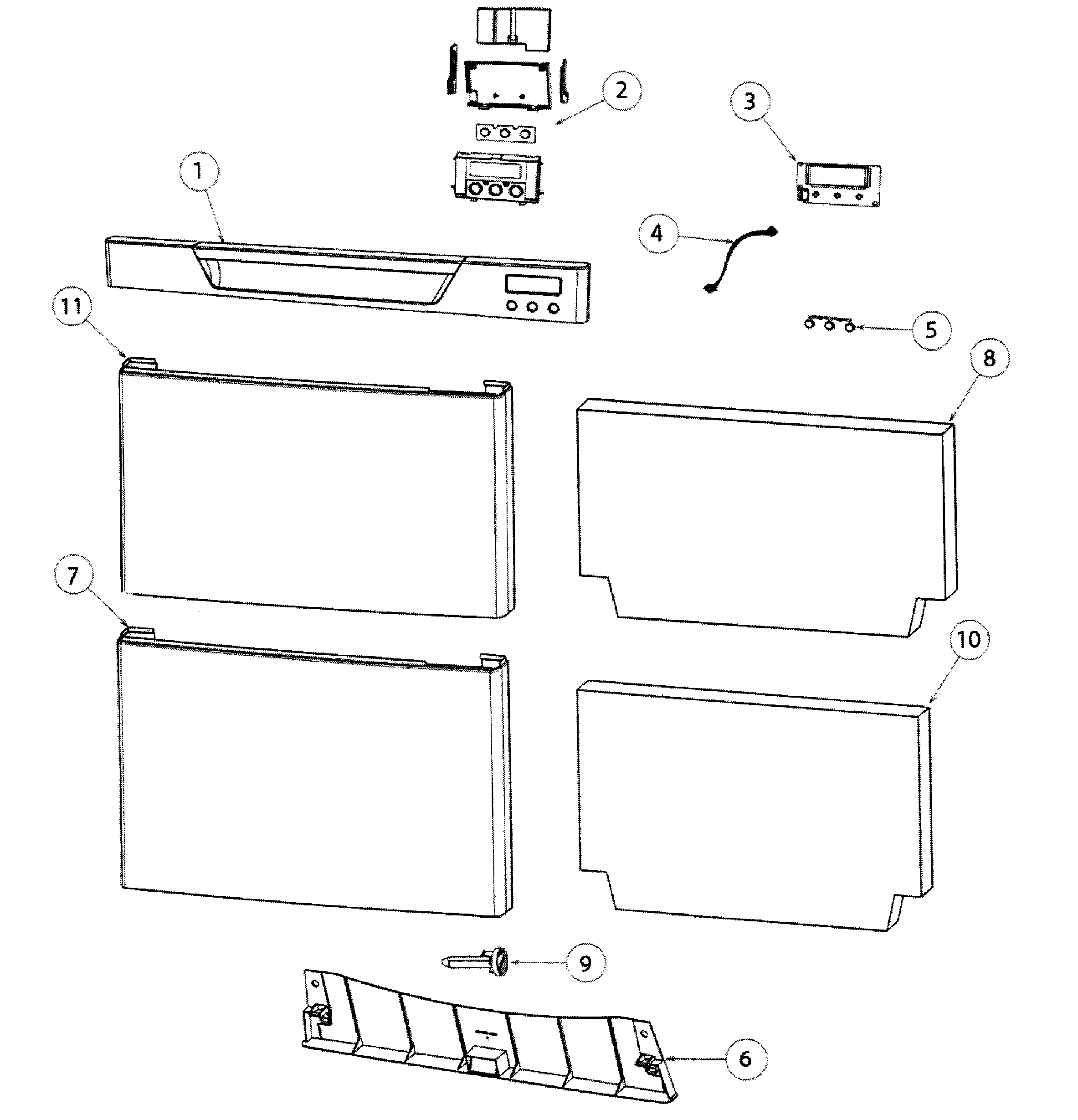 Front panels