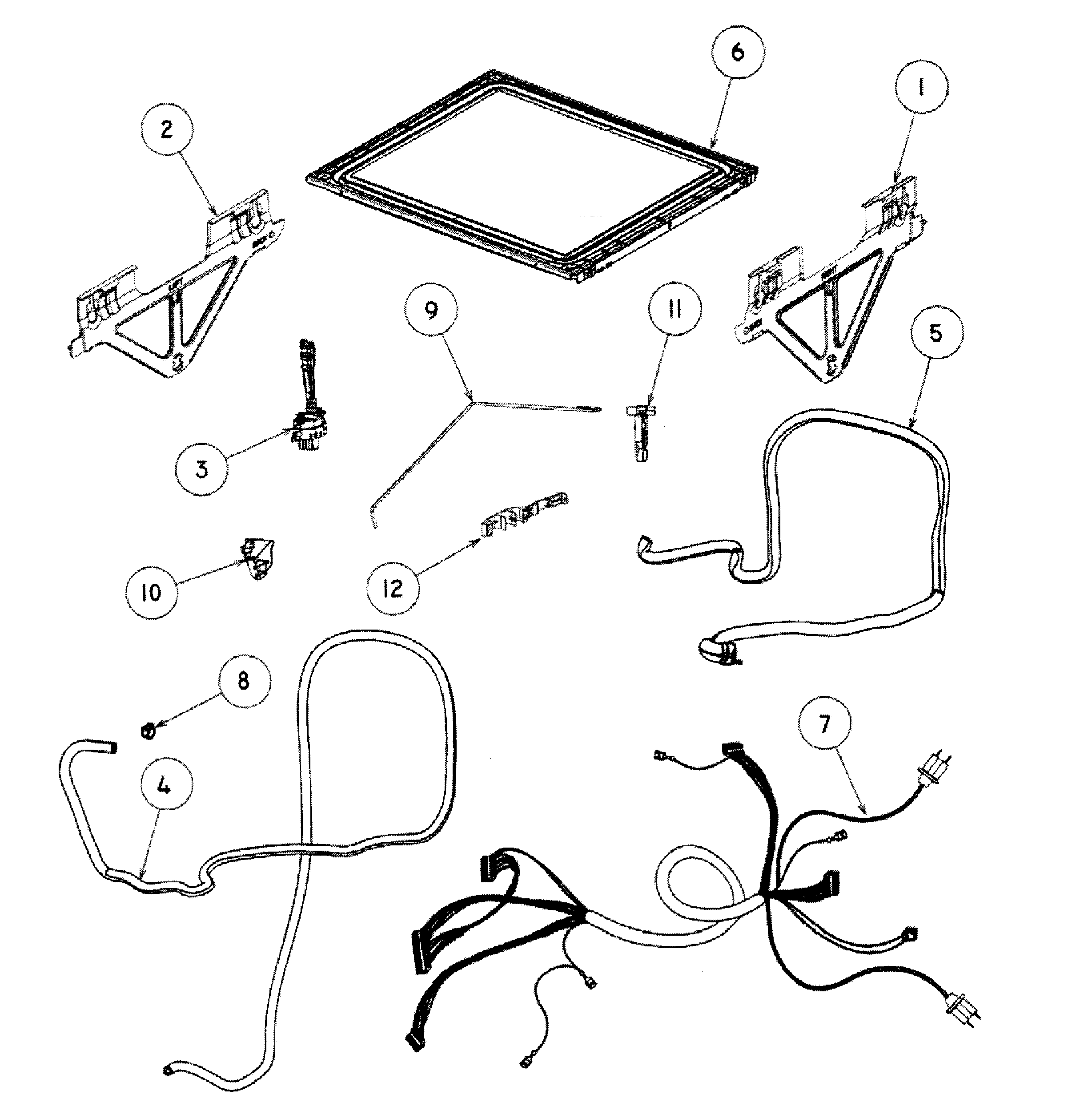 Lid/link asy