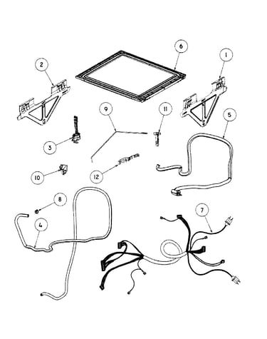 Lid/link asy