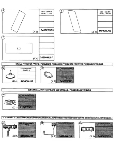 Parts list 2