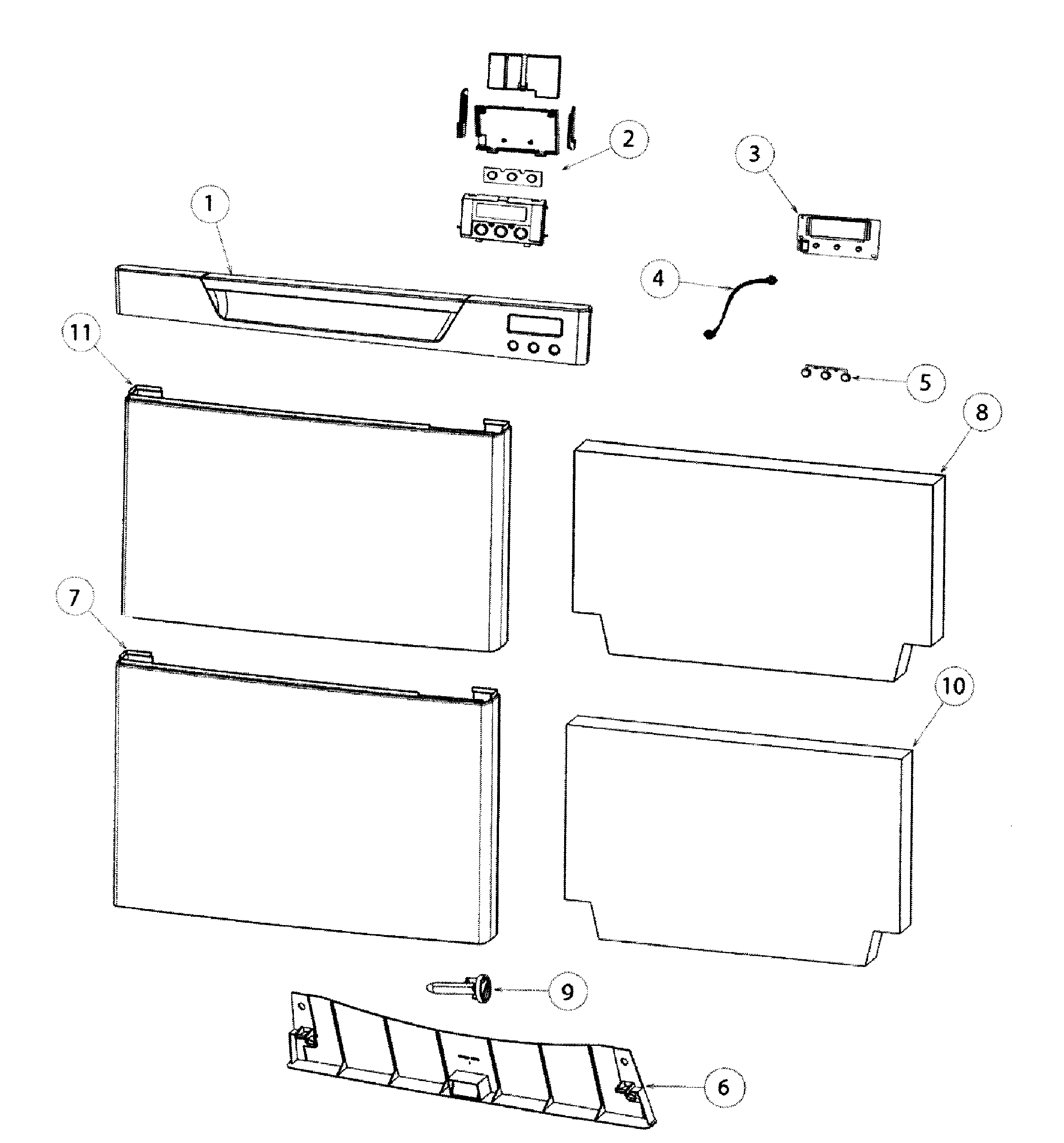 Front panel