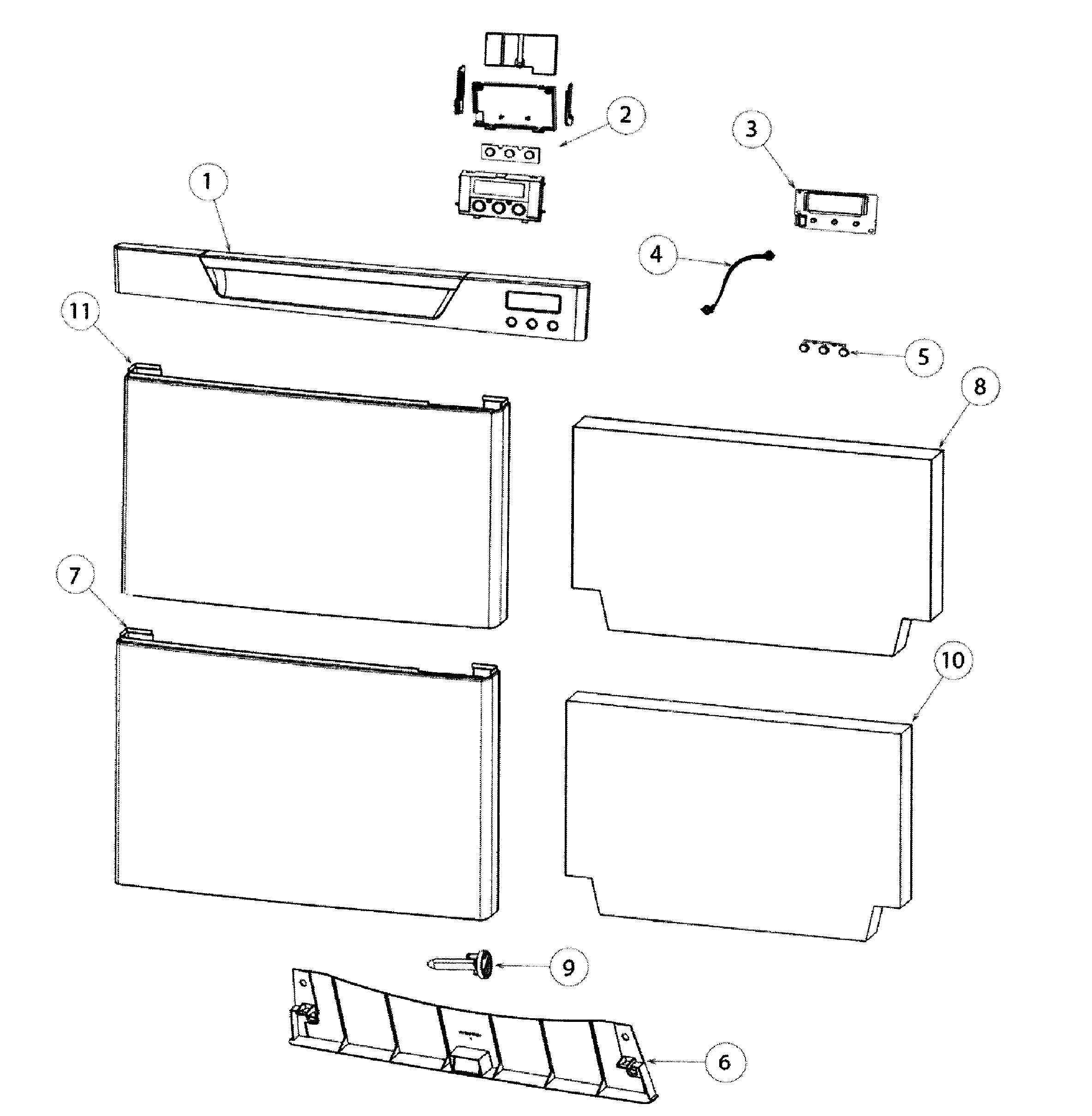 Front panel