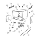 Fisher & Paykel DD24SHTI6V2-88601-A cabinet diagram