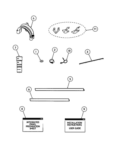 Installation parts