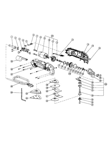 Multi-tool parts