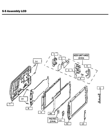Lcd assy
