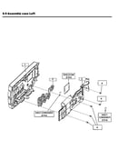 Left case assy