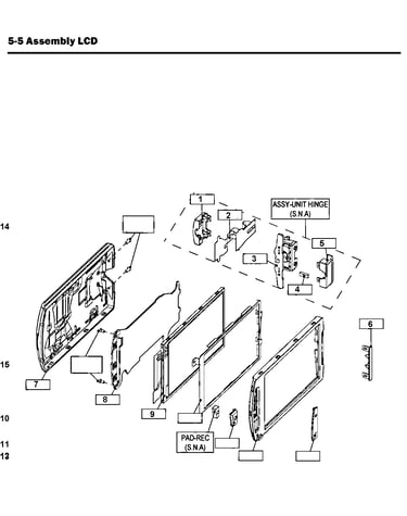 Lcd assy