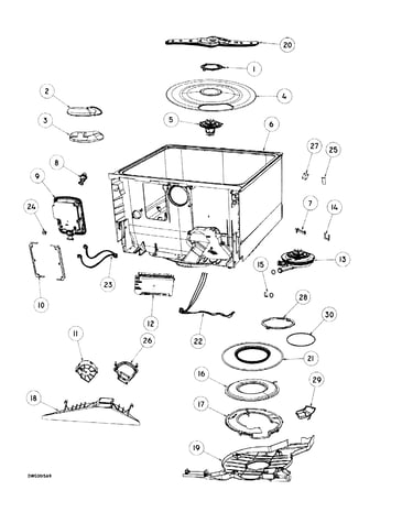 Tub assy